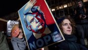 Detenidas 90 personas en la protesta contra Trump en Washington