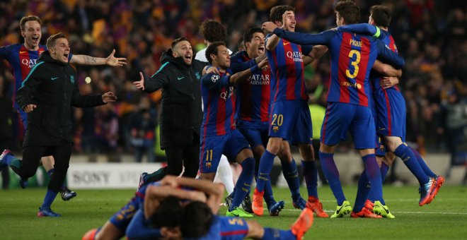 Remontada para la historia del Barça