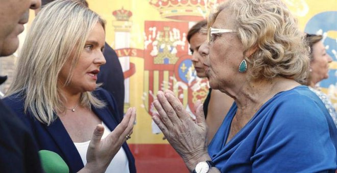 Abucheos a Manuela Carmena en el homenaje del PP a Miguel Ángel Blanco