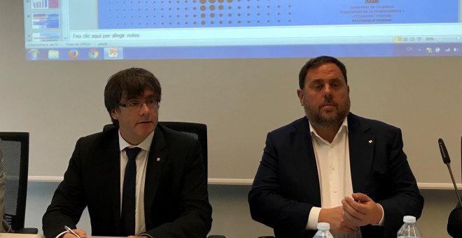 Junqueras vol allunyar les pors del món econòmic a una declaració d'independència