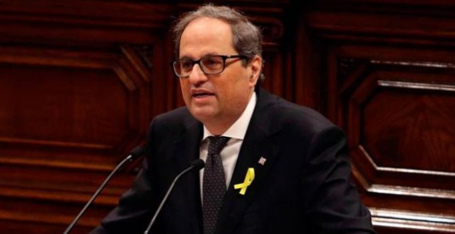 Torra advierte de medidas legales si el Gobierno no "desencalla" los nombramientos de los consellers