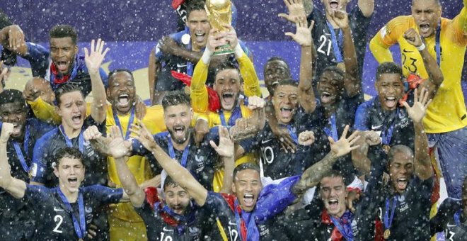 Francia impone su pegada ante Croacia (4-2) y se lleva su segundo Mundial