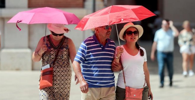 Las temperaturas llegarán hasta los 44 grados en la primera ola de calor de este año