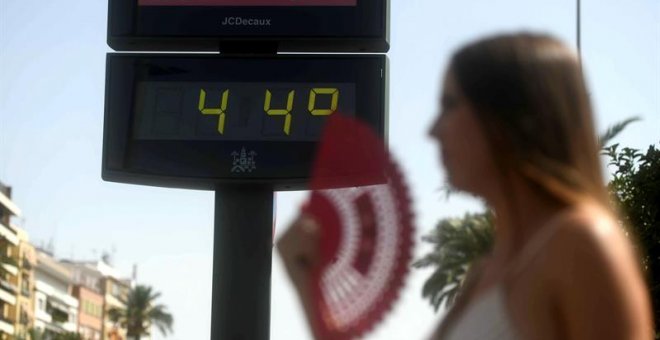 Llega la ola de calor a la Península y Balears, con Bizkaia en riesgo extremo