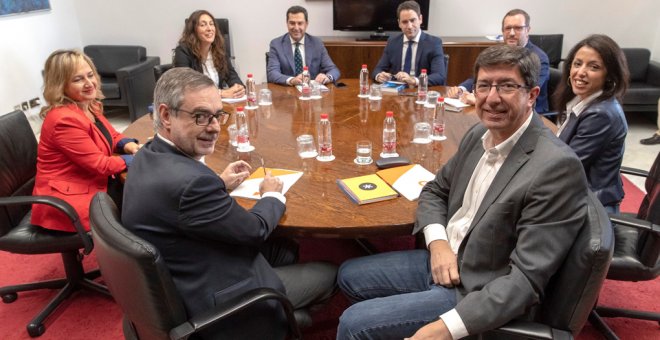 Ciudadanos ve "cerca" un acuerdo programático con el PP en Andalucía