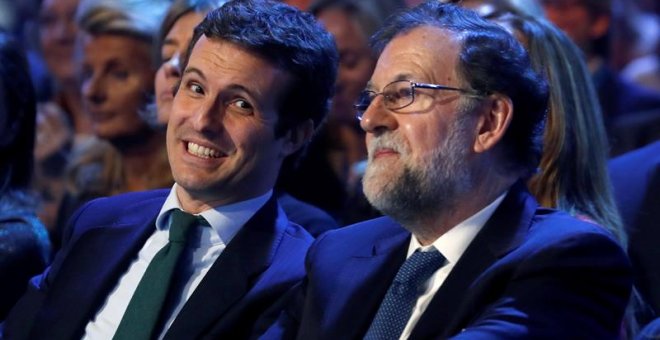 Rajoy advierte a Casado: "No es bueno el sectarismo ni son buenos los doctrinarios"