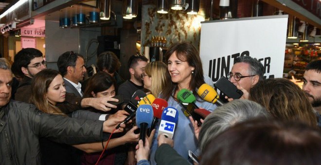 Laura Borràs insiste: la investidura de Sánchez pasa por el derecho de autodeterminación
