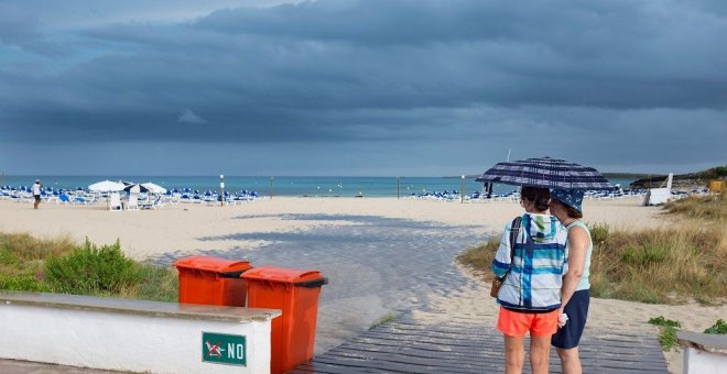 Cambio brusco de las temperaturas: descenso de más de 10 grados, lluvias y viento