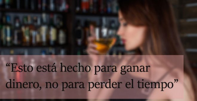 "Aquí no hay sexo pero puede haber algún roce" o cómo las mujeres son usadas como reclamo sexual en un bar