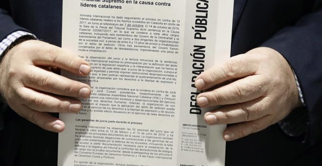 El informe de Amnistía Internacional: bofetada al Tribunal Supremo y también a la propaganda procesista