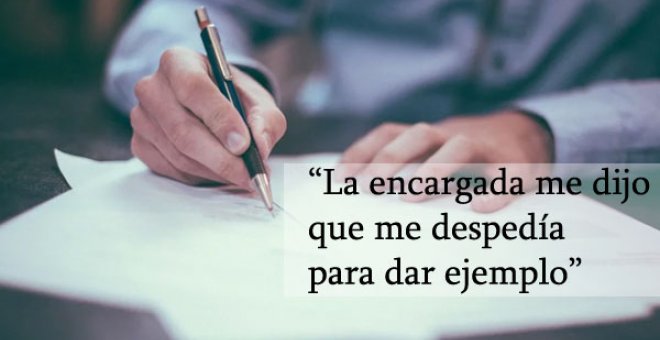 La historia del chico al que despiden por estar 4 días de baja por enfermedad y por la muerte de su abuela