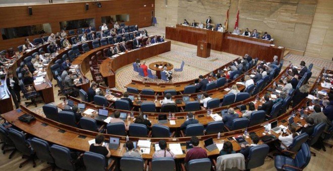 La protección a las menores embarazadas y el derecho "efectivo al aborto" desatan un bronco debate en la Asamblea de Madrid