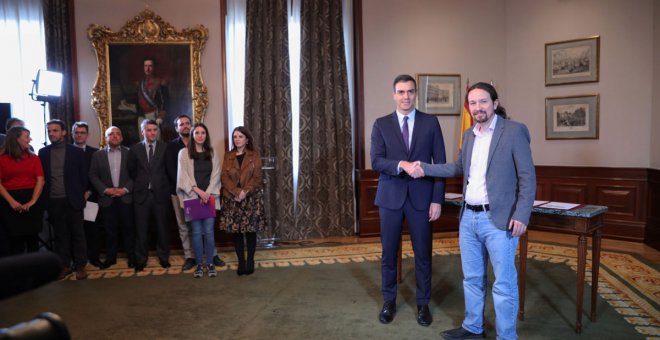 Sánchez logra el apoyo del PNV y presenta este lunes con Iglesias su acuerdo programático
