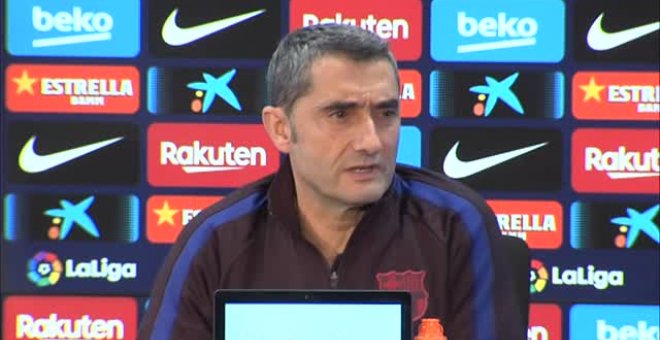 Valverde: "No estamos pensando más allá del partido de mañana"