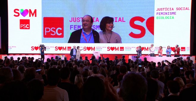 Carmen Calvo interviene en el Congreso del PSC