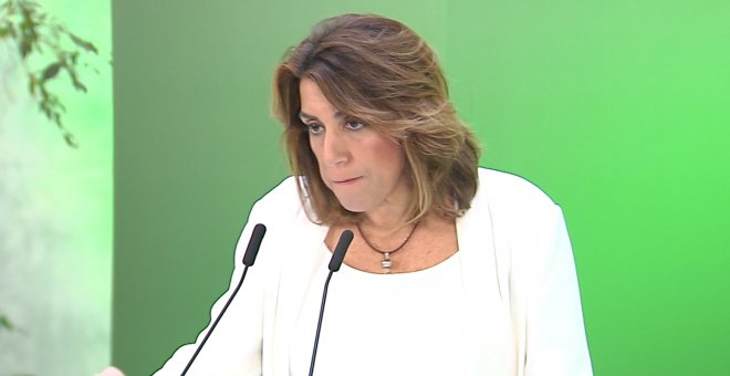 Susana Díaz defiende la trayectoria de Delgado