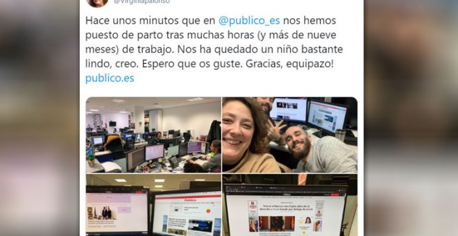 "Enhorabuena a todos los progenitores": el repaso a vuestras opiniones sobre la nueva portada de 'Público'