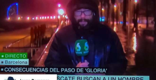 Un reportero critica los riesgos absurdos que viven: "Hasta que no tengan un accidente vamos a seguir"