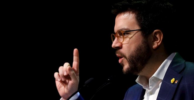 Aragonès descarta pactes amb el PSC i avisa a JxCat: "la independència no l'assoleix qui crida més fort"