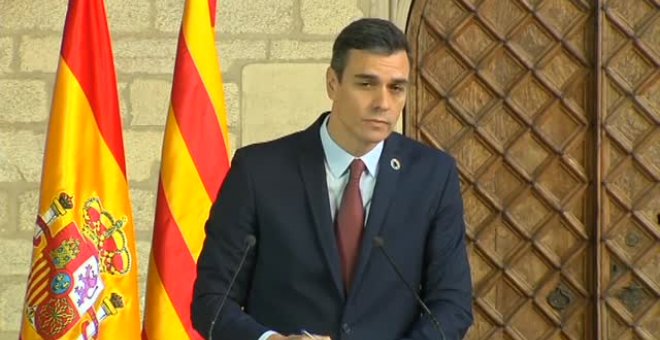 Pedro Sánchez, tajante: "Es absolutamente falso que yo tuviera una conversación telefónica con la vicepresidenta de Venezuela"