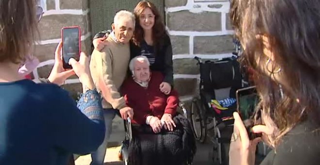 María, la superabuela de Navaluenga, cumple 110 años