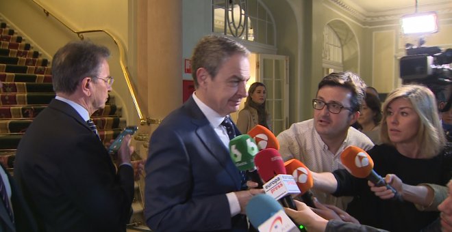 Zapatero considera un mala noticia el regreso de Iturgaiz