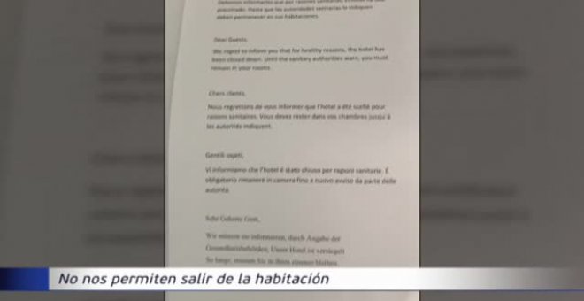 Así viven los huéspedes del hotel de Tenerife la cuarentena por coronavirus