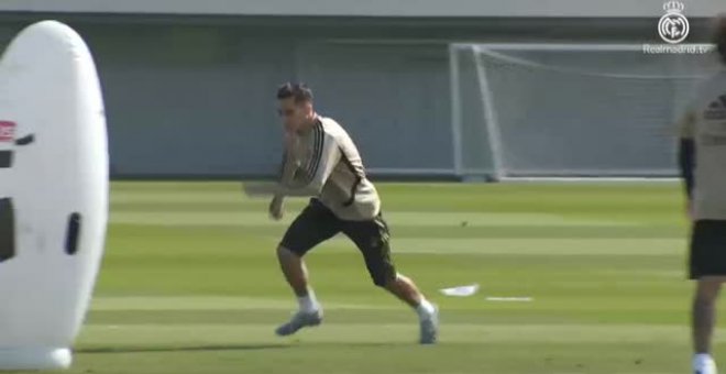 El Real Madrid continúa preparando el Clásico