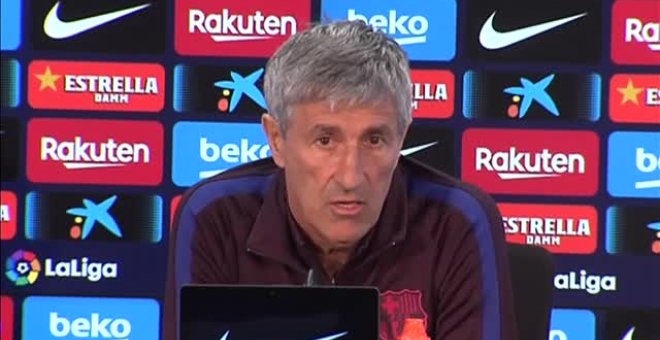 Setién: "Para el Madrid este partido es más importante que para nosotros"