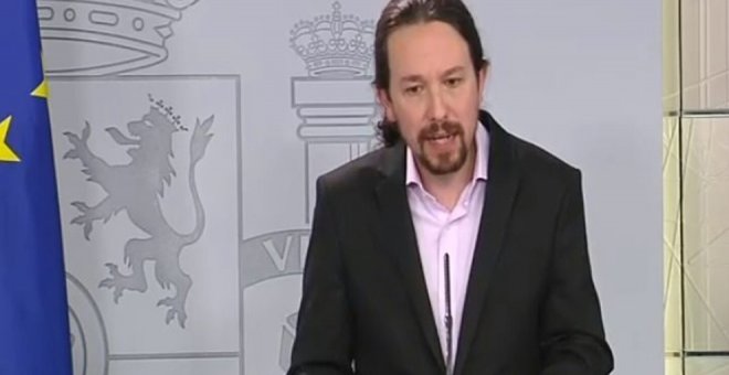 Iglesias dice que la crisis por la pandemia "sí distingue de clase social" y celebra que no se aplique la austeridad de la crisis económica de 2008