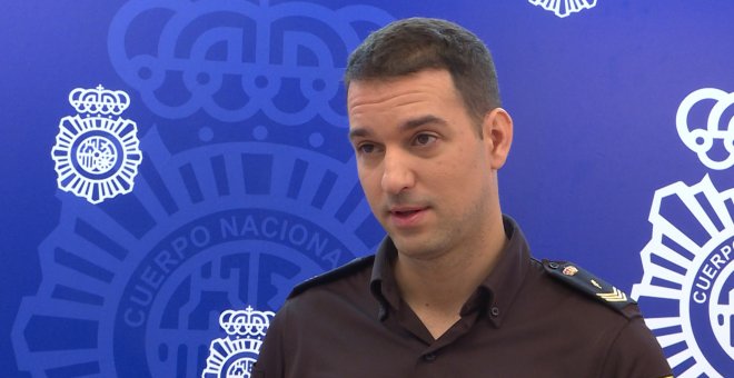 Hernán Puente, portavoz de la Policía Nacional