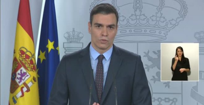 Sánchez: "Todavía debemos recibir el impacto de la ola más dura y más dañina que pondrá al límite todas nuestras capacidades"