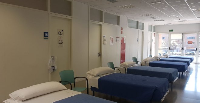 L'Hospital d'Igualada supera el col·lapse i ja té capacitat per rebre pacients d'altres centres