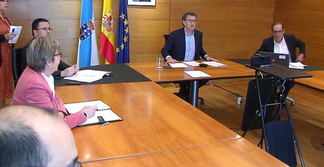 Feijóo se reúne con el comité de expertos económicos