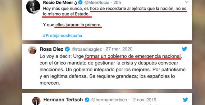 "¿Están pidiendo un golpe de Estado?" La ultraderecha, desatada insinuando la actuación del Ejército