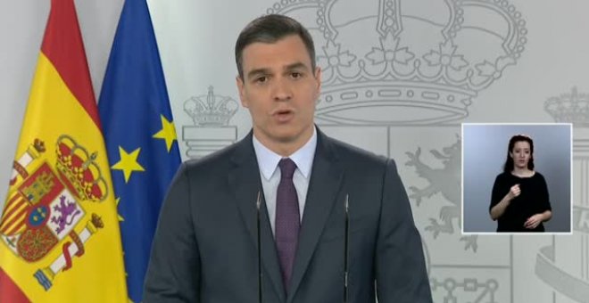 Pedro Sánchez comunica a los presidentes autonómicos que Moncloa fijará las reglas del desconfinamiento