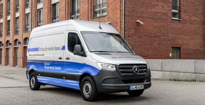 La Mercedes eSprinter eléctrica llega a España desde 53.050 euros, o por 499 ?/mes