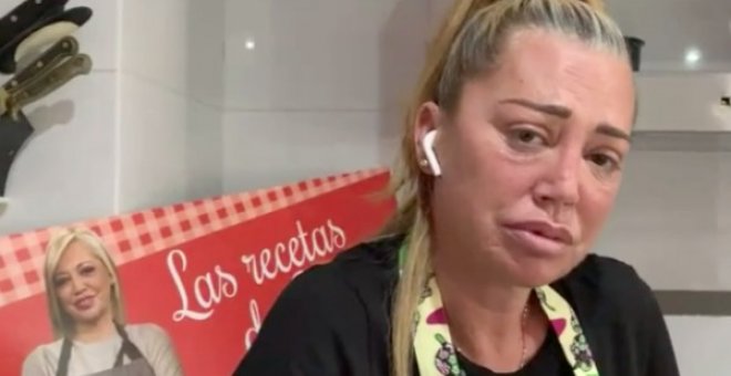 Belén Esteban intenta hacer churros en directo... ¡y acaba llorando!