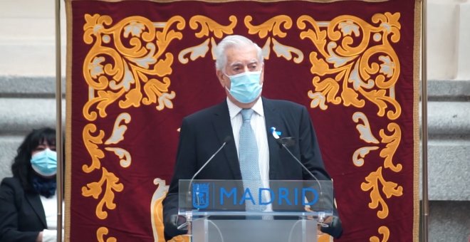 Vargas Llosa alaba a los madrileños, "soldados" que han luchado contra el Covid-19