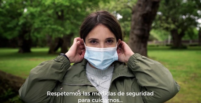 Campaña de concienciación sobre la desescalada del Principado de Asturias