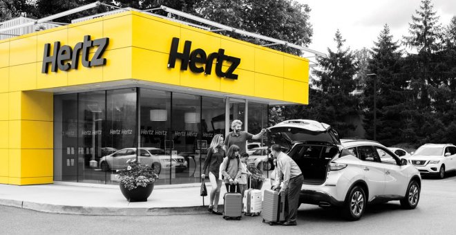 Hertz, la compañía de alquiler de coches se declara en bancarrota