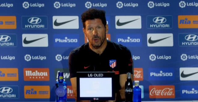 Simeone: "Marcos en su vida se imaginó poder jugar de delantero"