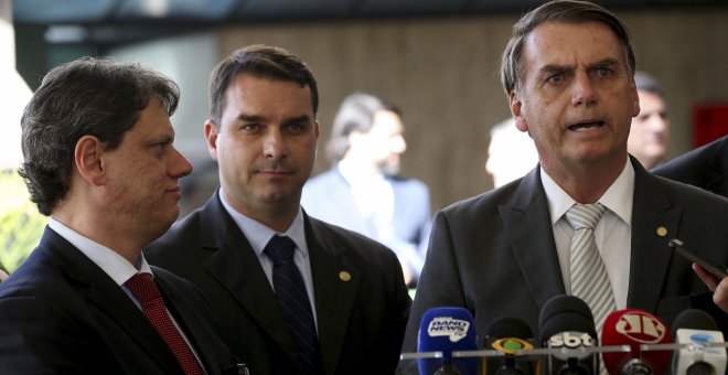 La Fiscalía de Brasil denuncia al hijo mayor de Bolsonaro por corrupción
