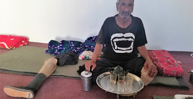 Víctimas saharauis del mayor campo de minas antipersona del mundo: "Lo que nos pasó es inhumano"