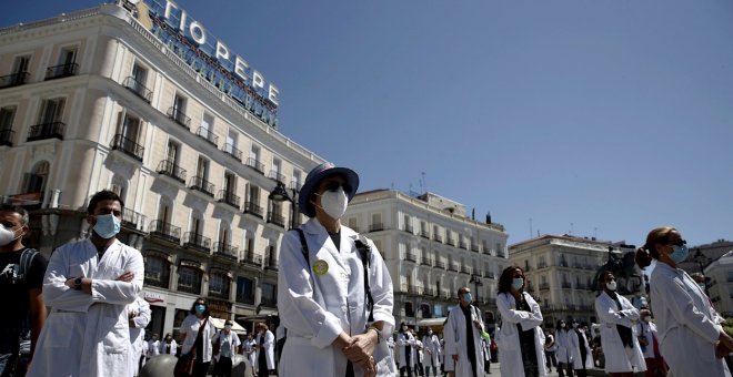 El principal sindicato de médicos convoca una huelga en Madrid