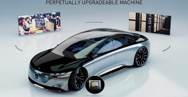 Los coches eléctricos de Mercedes y NVIDIA serán teléfonos móviles con ruedas