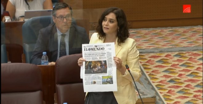 Ayuso respalda a su consejero de Sanidad