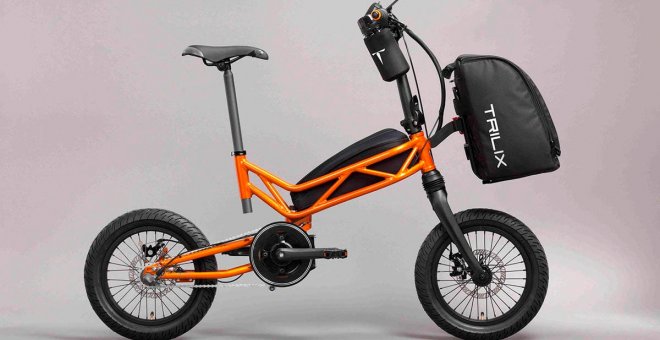 Trilix, la bicicleta eléctrica plegable multiusos con la que Moto Parilla aterriza en España