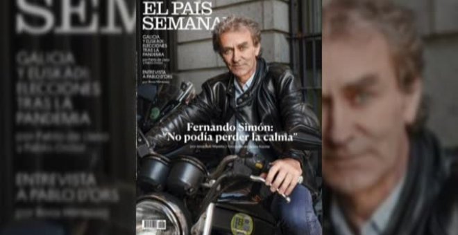 Fernando Simón se toma con humor su portada de motero