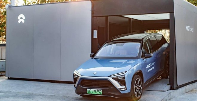 NIO vende más coches eléctricos que nunca, pero todavía está lejos de Tesla